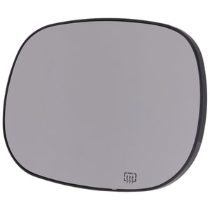 Heated Mirror Glass for Dodge Dakota (1997-2000) and Durango (1998-2003), Left Driver, 6 x 9 inches with Backing Plate, Replacement