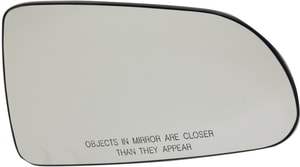 Mirror Glass for 2007-2009 Aspen / 2005-2011 Dakota / 2004-2009 Durango, Right Passenger, Non-Heated, with Backing Plate, Replacement