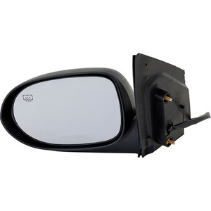 Power Heated Non-Folding Textured Mirror for Dodge Caliber 2010-2012, Left Driver Side, Replacement