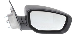 Manual Adjust Right Passenger Mirror for Dodge Dart 2013-2015, Manual Folding, Non-Heated, Textured, without Puddle and Signal Lights, Replacement