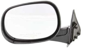 Manual Adjust Non-Towing Mirror for Dodge RAM 1500 Pickup 1998-2001, RAM 2500/3500 Pickup 1998-2002 - Left Driver, Manual Folding, Non-Heated, Textured, Replacement