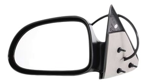 Power Mirror for Dodge Dakota 2001-2004, Left Driver, Non-Folding, Non-Heated, Textured, 5 x 7 inches, Replacement