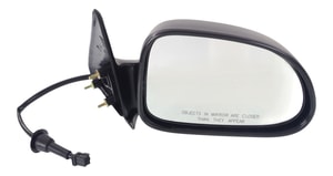 Power Mirror for Dodge Dakota 2001-2004, Right Passenger, Non-Folding, Non-Heated, Textured, 5 x 7 in. Size, Replacement