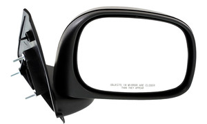 Manual Adjust Mirror for Dodge RAM 1500 Pickup 2002-2009, RAM 2500/3500 Pickup 2003-2009, Right Passenger, Non-Towing, Manual Folding, Non-Heated, Textured, ST Model, Replacement