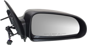 Power Mirror for Dodge Durango 2004-2009, Right Passenger Side, Non-Folding, Non-Heated, Textured, w/o Memory, Replacement