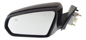 Power Mirror for 2008-2009 Dodge Avenger, Left Driver, Manual Folding, Heated, Paintable, without Auto Dimming, Blind Spot Detection, Memory and Signal Light, Replacement