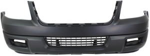 Front Bumper Cover for 2004-2006 Expedition, Primed (Ready to Paint), with Absorber and Spoiler Holes, Suitable for Eddie Bauer, Limited, XLT Sport Models, Replacement