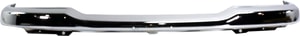 Chrome Front Bumper for Ford Ranger 2001-2005, Fits XLT 2WD (Two-Wheel Drive) and FX4 Models without Fog Lights, Replacement
