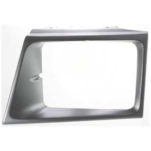 Headlight Door for Ford Econoline Van 1997-2002, Left Driver, Silver, Sealed Beam Type, Replacement