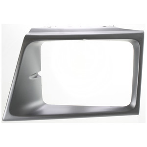 Headlight Door for Ford Econoline Van 1997-2002, Left Driver, Silver, Sealed Beam Type, Replacement
