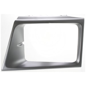 Headlight Door for Ford Econoline Van 1997-2002, Left Driver, Silver, Sealed Beam Type, Replacement