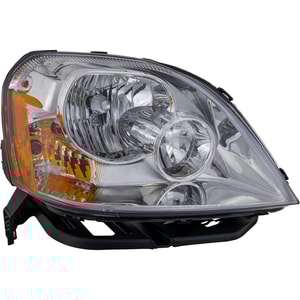 Headlight Assembly for Ford Five Hundred 2005-2007, Right Passenger Side, Halogen, Without Signal Socket, Replacement