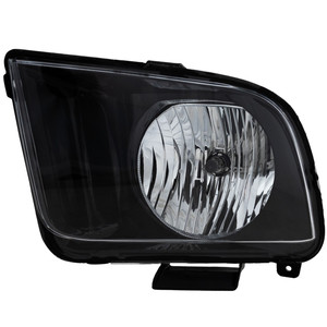 Headlight Assembly for Ford Mustang 2007-2009, Left Driver Side, Halogen, Replacement
