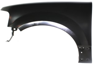 Front Fender for Ford Expedition/Lincoln Navigator 2007-2017, Left Driver, Primed (Ready to Paint), without Wheel Opening Molding Holes, Replacement