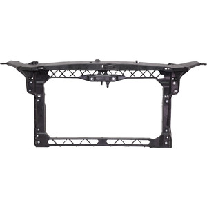 Radiator Support Assembly for Ford Fusion 2006-2009, Black Plastic with Steel, Replacement