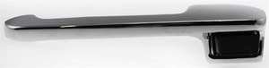Front Exterior Door Handle in Chrome for Ford F-Series 1980-1997 Vehicles, Left Driver, Replacement
