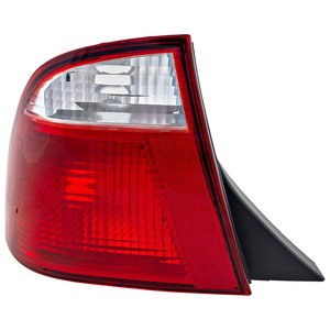 Tail Light for 2005-2007 Ford Focus Sedan, Left Driver, Lens and Housing, Replacement