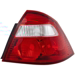 Tail Light Lens and Housing for Ford Five Hundred 2005-2007, Right Passenger Side, Replacement