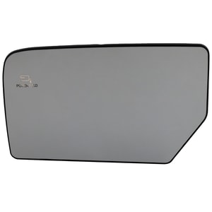 Mirror Glass for Ford Expedition/Lincoln Navigator 2011, Left Driver, Non-Towing, Heated, without Auto-Dimming & Blind Spot Detection, Replacement