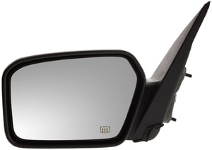 Power Mirror for 2006-2010 Ford Fusion and 2006-2009 Mercury Milan, Left Driver, Non-Folding, Heated, Paintable/Textured, 2 Caps without Puddle Light, Excludes Hybrid Model, Replacement