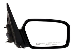 Power Mirror for Ford Fusion 2006-2010/Mercury Milan 2006-2009, Right Passenger, Non-Folding, Heated, Paintable/Textured, 2 Caps, without Puddle Light, Excludes Hybrid Model, Replacement