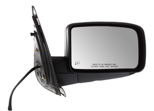 Power Mirror for Ford Expedition 2004-2006, Right Passenger Side, Non-Towing, Manual Folding, Heated, Paintable, without Auto Dimming, Blind Spot Detection, Memory, and Signal Light, Replacement