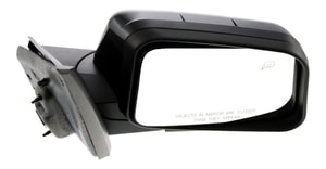 Power Mirror for Ford Edge 2008, Right Passenger, Manual Folding, Heated, Paintable, with Memory, without Auto Dimming, Blind Spot Detection, and Signal Light, Replacement