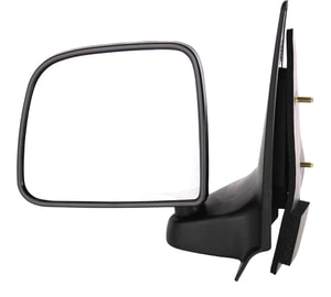Manual Adjust, Manual Folding, Non-Heated, Textured, Paddle Style Mirror for 1993-2005 Ford Ranger and 1994-2002 Mazda Pickup, Left Driver, Replacement