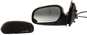 Power Mirror for 2009-2011 Ford Crown Victoria/Grand Marquis, Left Driver, Manual Folding, Heated, Paintable, without Auto Dimming, Blind Spot Detection, Memory, with Signal Light, Replacement