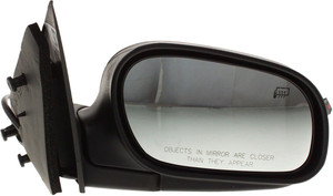 Power Mirror for Ford Crown Victoria/Grand Marquis 2009-2011, Right Passenger, Manual Folding, Heated, Paintable, without Auto Dimming, Blind Spot Detection, Memory, with Signal Light, Replacement