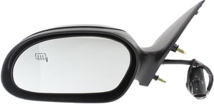 Power Mirror for Mercury Sable (2002-2005) & Ford Taurus (2002-2006), Left Driver, Non-Folding, Heated, Paintable, with Puddle Light, Replacement