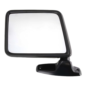 Manual Adjust Paddle Style Mirror for Ford Ranger 1983-1992, Left Driver, Manual Folding, Non-Heated, Paintable, Replacement