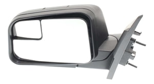 Power Mirror for Ford EDGE 2009-2011, Left Driver, Manual Folding, Non-Heated, Textured, with Blind Spot Glass, without Auto Dimming, Memory, and Signal Light, Replacement