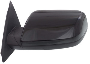 Power Mirror for Ford Flex 2013-2019, Left Driver, Manual Folding, Heated, Paintable, Without Signal Light and Puddle Light, Replacement