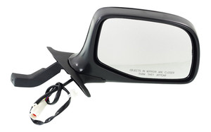 Power Mirror for Ford F-Series 1992-1997, Chrome, Right Passenger, Non-Towing, Manual Folding, Non-Heated, Paddle Style, without Lightning Model and Performance Package, Replacement