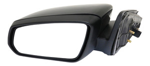 Power Mirror for Ford Mustang 2013-2014, Left Driver, Manual Folding, Non-Heated, Paintable, without Blind Spot Detection, Memory, Puddle, and Signal Light, Replacement