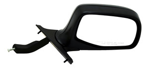 Right Passenger Side Mirror for 1992-1997 Ford F-Series, Manual Adjust, Manual Folding, Non-Towing, Non-Heated, Paintable, Paddle Style, Replacement - Fits: F-150, F-250, F-350