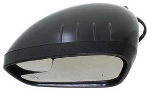 Power Mirror for 2011 Ford Fiesta, Left Driver, Manual Folding, Heated, Paintable, with Blind Spot Glass and Signal Light, Hatchback/Sedan, Up to 1-12-2011, Replacement