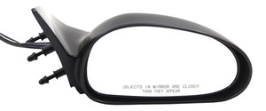 Power Mirror for 1994-1995 Mustang, Right Passenger Side, Non-Folding, Non-Heated, Paintable, Replacement