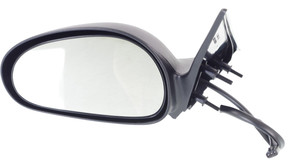 Power Mirror for Ford Mustang 1996-1998, Left Driver, Non-Folding, Non-Heated, Textured, Replacement