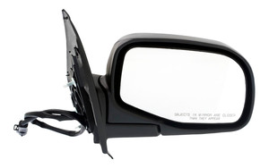 Power Mirror for Ford Explorer 1995-2001/Explorer Sport 2001-2003, Right Passenger, Manual Folding, Non-Heated, Textured, 5-Wire, w/o Auto Dimming, w/o Blind Spot Detection, w/o Memory, w/o Signal Light, Replacement