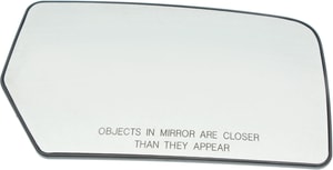 Mirror Glass for Ford Expedition 2007-2014, Right Passenger Side, Non-Towing, Non-Heated, with Backing Plate, Replacement