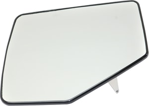 Mirror Glass for Ford Explorer/Mercury Mountaineer 2006-2010, Left Driver, Non-Heated, with Backing Plate, Replacement