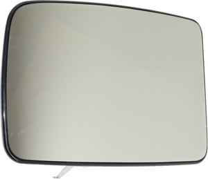 Mirror Glass for Ford Expedition, Lincoln Navigator 2003-2006, Left Driver, Non-Towing, Non-Heated, w/ Backing Plate (Expedition, w/o Convenience Pkg), Replacement