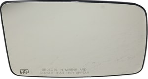 Heated Mirror Glass with Backing Plate for Ford Expedition / Lincoln Navigator 2003-2006, Right Passenger, Non-Towing, with Convenience Package, Replacement