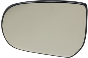 Mirror Glass for Ford Escape 2001-2007, Mercury Mariner 2005-2007, Left Driver, Non-Heated, with Backing Plate, Replacement
