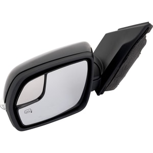 Mirror for Ford Edge 2019-2021, Left Driver, Power, Manual Folding, Heated, Paintable, with In-housing Signal Light, Memory, without Blind Spot Detection, Auto-Dimming, Replacement