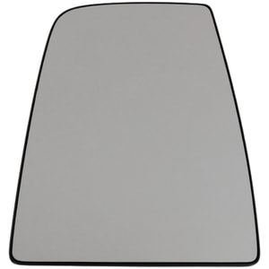 Mirror Glass for Ford Transit 150/250/350 2015-2022, Left Driver, Upper, Non-Heated, with Backing Plate, without Signal Light, Blind Side Detection, Suitable for All Cab Types, Replacement