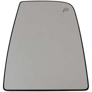 Mirror Glass Right Passenger, Upper, Power, Heated, with Signal Lights, Backing Plate, without Blind Side Detection for Ford Transit 150/250/350 (2015-2022), All Cab Type, Replacement
