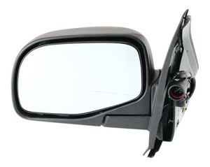 Power Mirror for Ford Explorer 1995-2001/Explorer Sport 2001-2003, Left Driver, Manual Folding, Non-Heated, Textured, with Puddle Light, Replacement